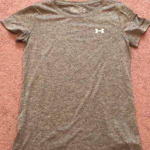 Under Armour grey workout shirt